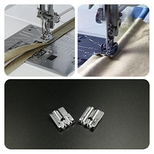  Zipper Sewing Machine Presser Foot for Low Shank Snap on Singer  Brother Babylock Janome Kenmore White Juki New Home Simplicity Elna  Husqvarna Janome Bernina