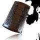Kalevel Beard Combs for Men - Ebony Wood Combs Natural Double Sided Comb for Men Anti Static Pocket Hair Comb Natural Wood Comb for Hair and Beard