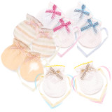 Kalevel 5 Pairs Newborn Baby Mittens No Scratch Baby Gloves Girl Boy Breathable Adjustable Baby Mittens with Drawstring for Infant 0-12 Months Summer
