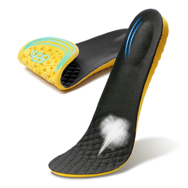 Kalevel Height Increase Insole Men Elevator Adjustable Shoe Lift Inserts 1.5cm for Boots Sneakers (US 8.5-10.5)