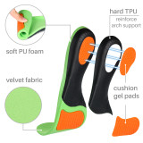 Kalevel Orthotic Arch Support Insoles Men Plantar Fasciitis Shoe Inserts Flat Feet Sports Insoles with Big Toe Separator Spacer (XL)