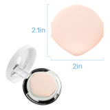 Kalevel 6pcs Air Cushion Puff Foundation Sponge Water Drop Face Powder Puffs Latex Free Makeup Sponges 2 Inch Small Powder Cosmetic Puff Pad BB Cream Sponge for Dry & Wet Use (Mixed Colors)