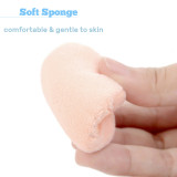 Kalevel 5pcs Velour Puff Makeup Powder Puffs Sponge with Air Cushion Puff Set Fluffy Powder Puff Round Sponge Cosmetic Water Drop Powder Puff Latex Free Foundation Sponge Face Puff for Dry & Wet Use