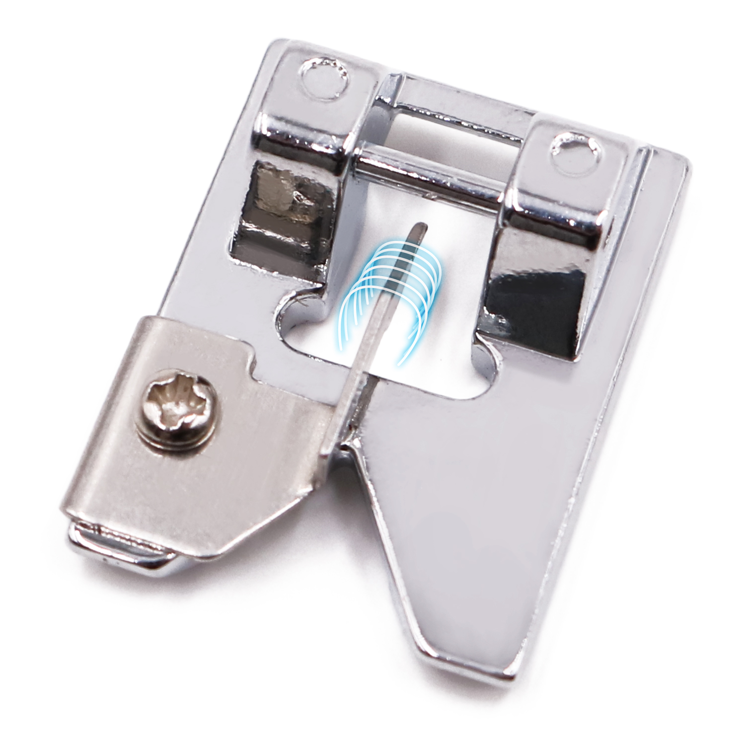 White Juki Kalevel Stitch Guide Foot Sewing Machine Presser Feet with a Ruler Fits All Low Shank Snap-On Singer Simplicity Euro-Pro New Home and More Kenmore Babylock Brother Elna Janome