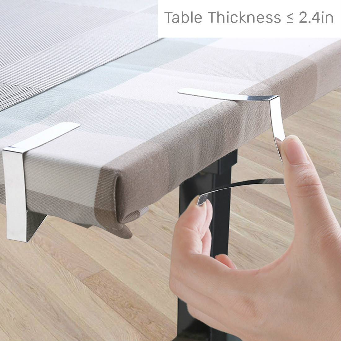 Kalevel Picnic Tablecloth Clips Clamps Outdoor Indoor Table Cloth