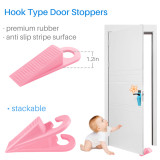 Kalevel Furniture Straps Baby Proofing Anti Tip Wall Anchors Child Safety Drawer Locks Cabinet Straps Door Stops Baby Safety Door Wedge Stopper Set of 12 Child Safety Products