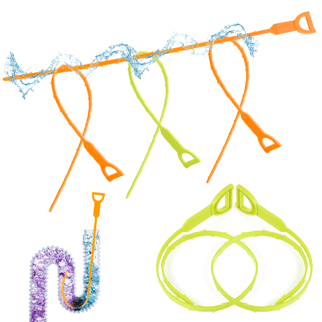 1 Pc Anti Clogging Sink Drian Filter Bathroom Shower Hair Catcher Plumbing Sewer Strainer Hair Removal Kitchen Cleaning Tools - 15