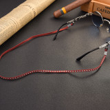 Kalevel Glasses Strap Lanyard Leather Eyeglass Holder Eyewear Retainer Men Women