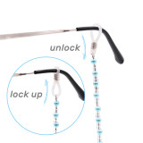 Kalevel Eyeglass Chain Beaded Glasses Strap Chain Holder Necklace Pearl Sunglasses Eyeglass Chains for Women