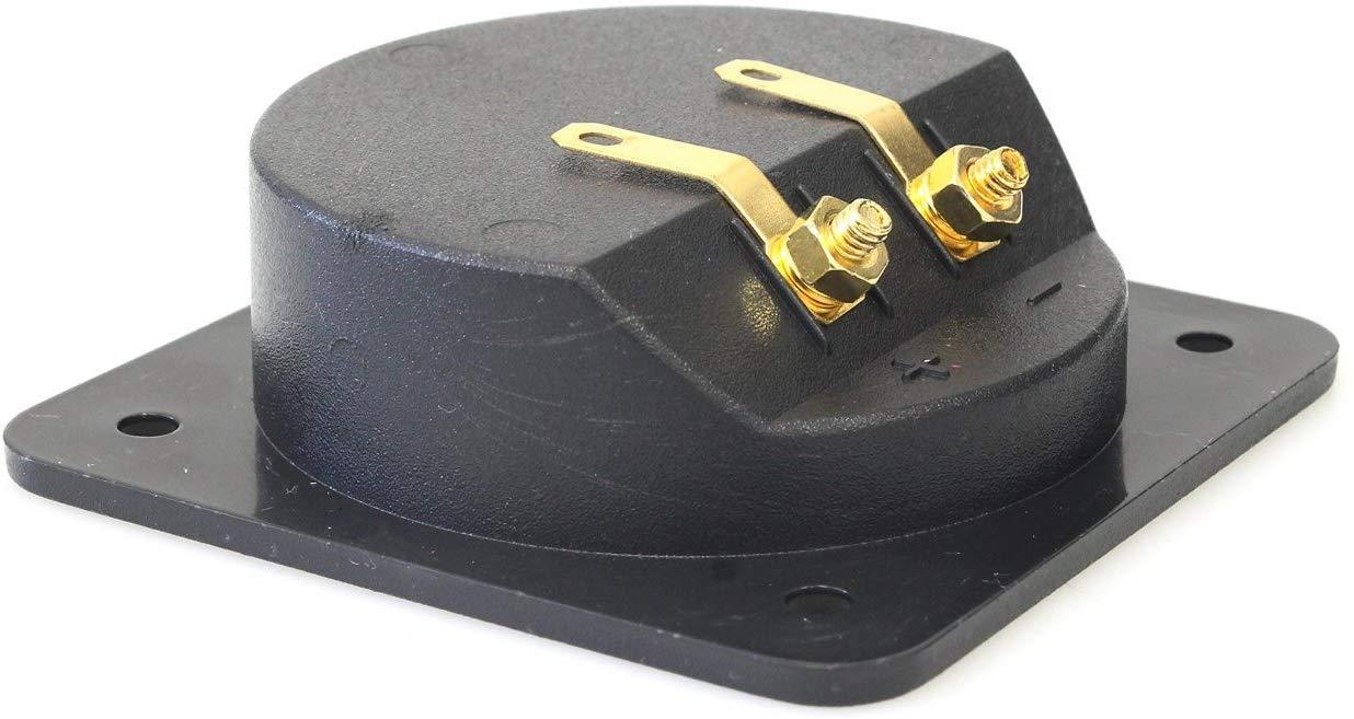 Kalevel 2pcs 2 way speaker box terminal cup square connector copper