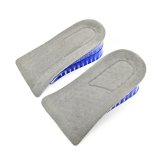 Kalevel 4.5cm 1.8inch Height Half Elevator Insole Silicone Increased Insoles Shoe Pads for Men Women