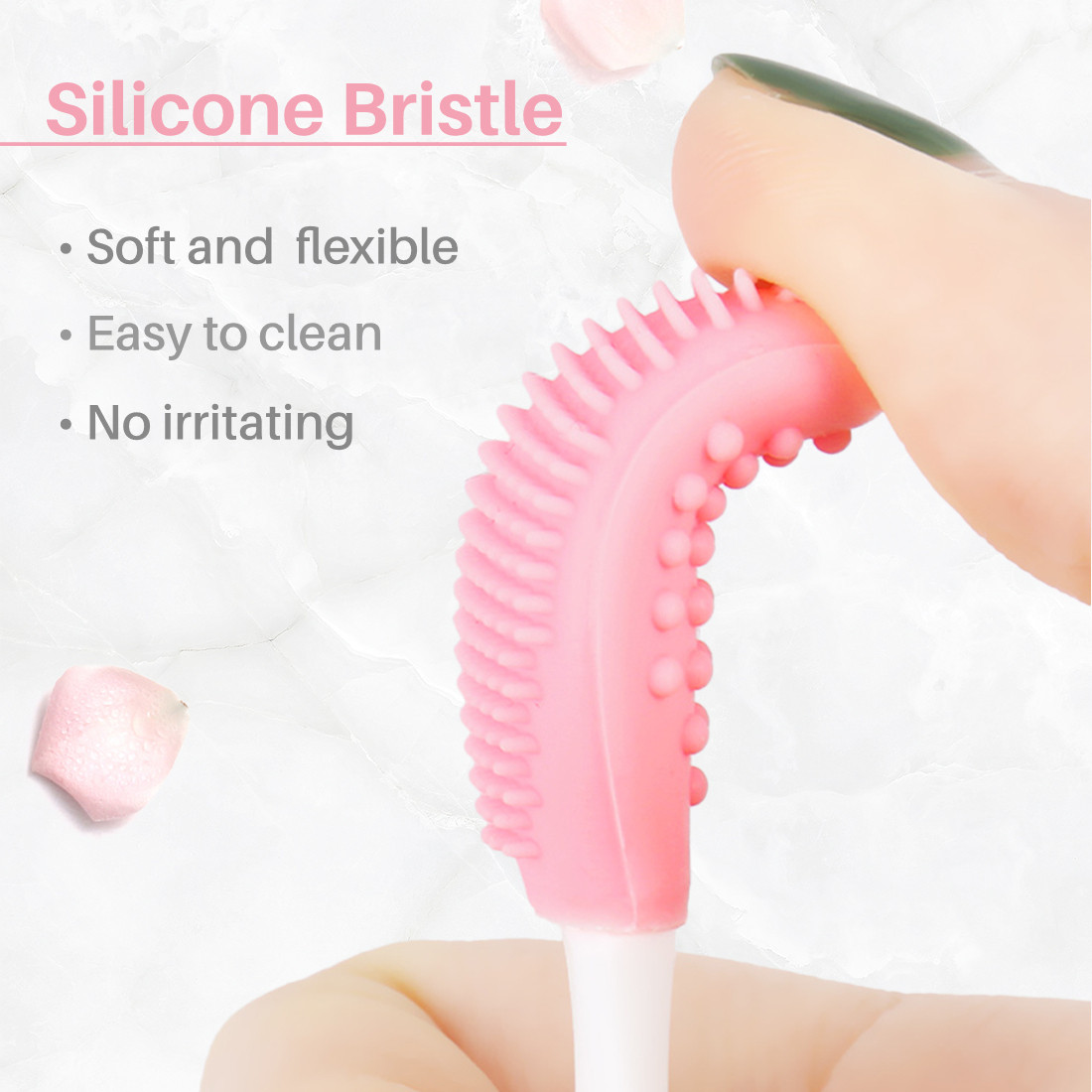 Kalevel Set of 6 Silicone Lip Brush Tool Exfoliating Lip Scrub Brush