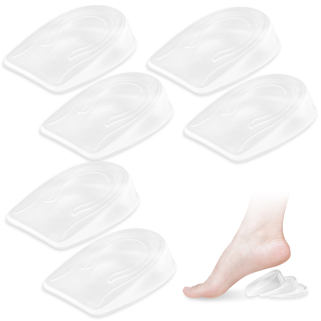 Men's height hot sale shoe inserts