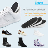 Kalevel Shoe Height Inserts Increase Insoles Heel Lift Pads Taller Insoles 0.6in for Leg Length Discrepancy Men Women