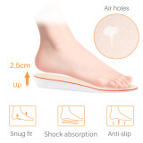 Kalevel Height Increase Insole Men Invisibe Adjustable Full Length Insoles Taller Shoe Inserts 1 Inch (US Size 9-11)
