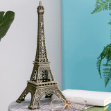 Kalevel 19in Paris Eiffel Tower Figurine Statue Large Eiffel Tower Decor Metal Model Home Party Decor Eiffel Tower Vintage Table Decorations for Living Room Christmas Party Favors DIY Decorations