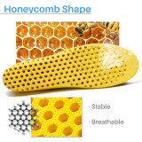 Kalevel Height Increase Insole Men Elevator Adjustable Shoe Lift Inserts 1.5cm for Boots Sneakers (US 8.5-10.5)