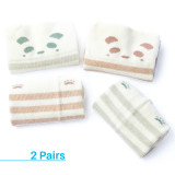 Kalevel 2 Pairs Baby Newborn Leg Warmers Toddler Crawling Knee Pads Cotton Infant Knee Sleeves Protector for Baby Girl Boy