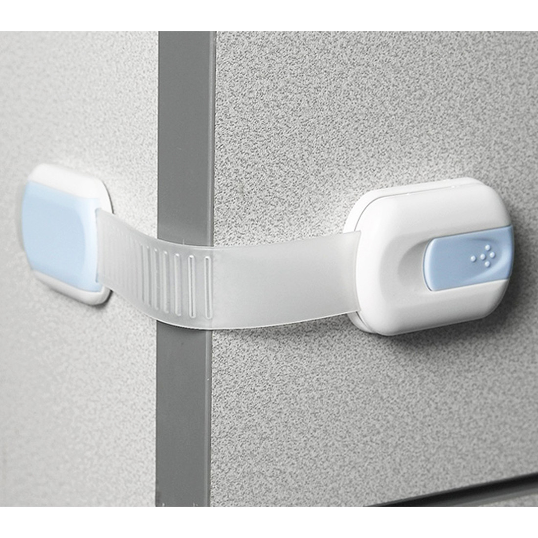 Kalevel Baby Safety Straps Refrigerator Door Locks 6 Pack Child Proof