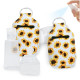 Kalevel Travel Bottles with Keychain Holder Refillable Empty Bottles Keychain Plastic Spray Bottle Set of 5 for Soap Lotion 1 Oz