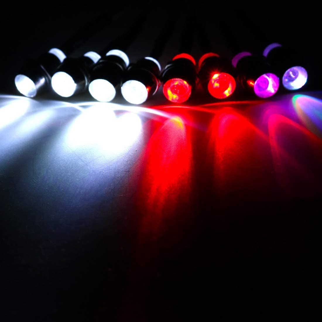 Kalevel 8 LED Light RC Car LED Lights RC Truck LED Light Kits