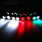 Kalevel 8 LED Light RC Car LED Lights RC Truck LED Light Kits Headlights RC Taillights Flashing Lights 5mm RC Light for 1/8 1/10 RC Car Trucks Tank Tamiya Traxxas Monster Truck White Red Multicolored
