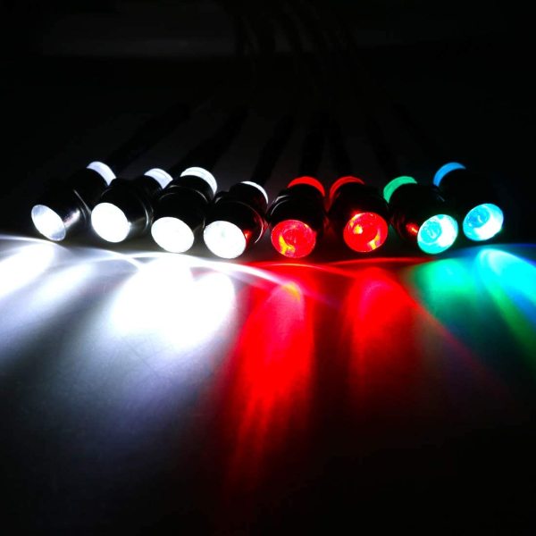 Kalevel 8 LED Light RC Car LED Lights RC Truck LED Light Kits