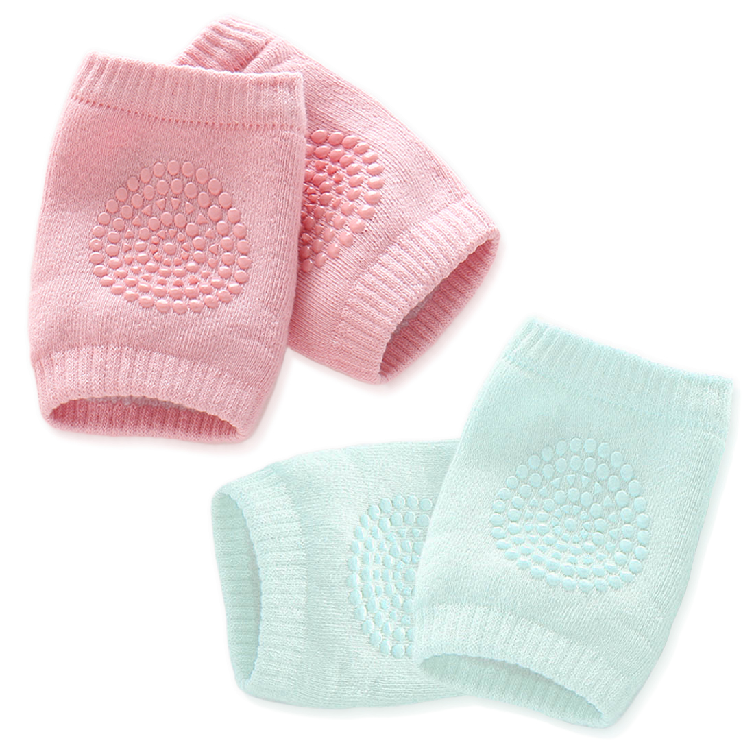 Kalevel Baby Knee Pads Infant Knee Protector Cotton Baby Crawling Knee