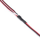 Kalevel Remote Control Y Servo Extension Cable Male to Female Y Harness Wire RC Servo Y Connector Extension Cord Splitter 12” 30cm for RC Car, Plane, Helicopter & Drone (5 Pack)