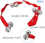 Kalevel Dog Door Bell Training Bells Puppy Doorbells Adjustable with Adhesive Hook Set for Training and Housebreaking Your Doggy Cat - 6 Extra Loud Bells