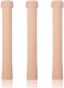 Kalevel Open Toe Sleeves Finger Tubes Gel Lined Fabric Toe Protectors for Corns, Blisters, Hammertoes 3 Pack (S)