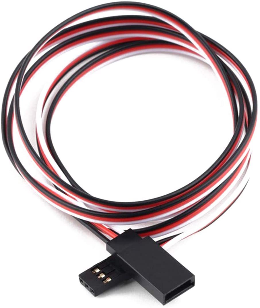 Kalevel Servo Extension 50cm Lead Wire 3 Pin Cable Connector Remote