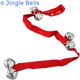 Kalevel Dog Door Bell Training Bells Puppy Doorbells Adjustable with Adhesive Hook Set for Training and Housebreaking Your Doggy Cat - 6 Extra Loud Bells