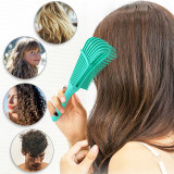 Kalevel 2pcs Detangling Hair Brush Small Hair Detangler Brush Comb Travel Size for 4c Natural Black Hair (Pink)