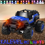 Kalevel 2 LEDs RC Lights RC Car Led Lights Model Car Headlights RC Truck Tail Lights Accessories Prewired LED Lights 10mm 13mm 17mm 22mm with 2 Lighting Modes for 1/10 RC Model Crawler Cars Trucks