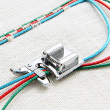 Kalevel Cording Foot Sewing Machine Presser Foot Compatible with Low Shank Snap on Singer,Brother,Janome,Babylock,Juki,Elna
