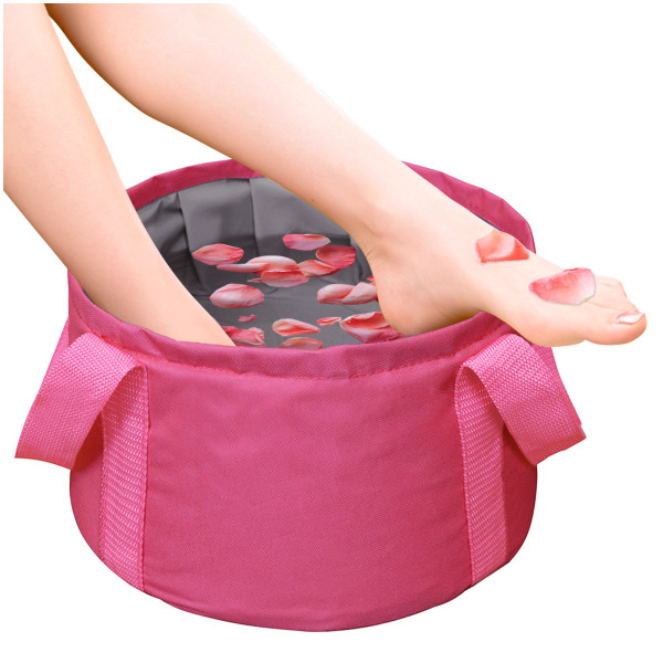 Kalevel Folding Foot Bath Basin Portable Foot Spa Basin Soak Tub