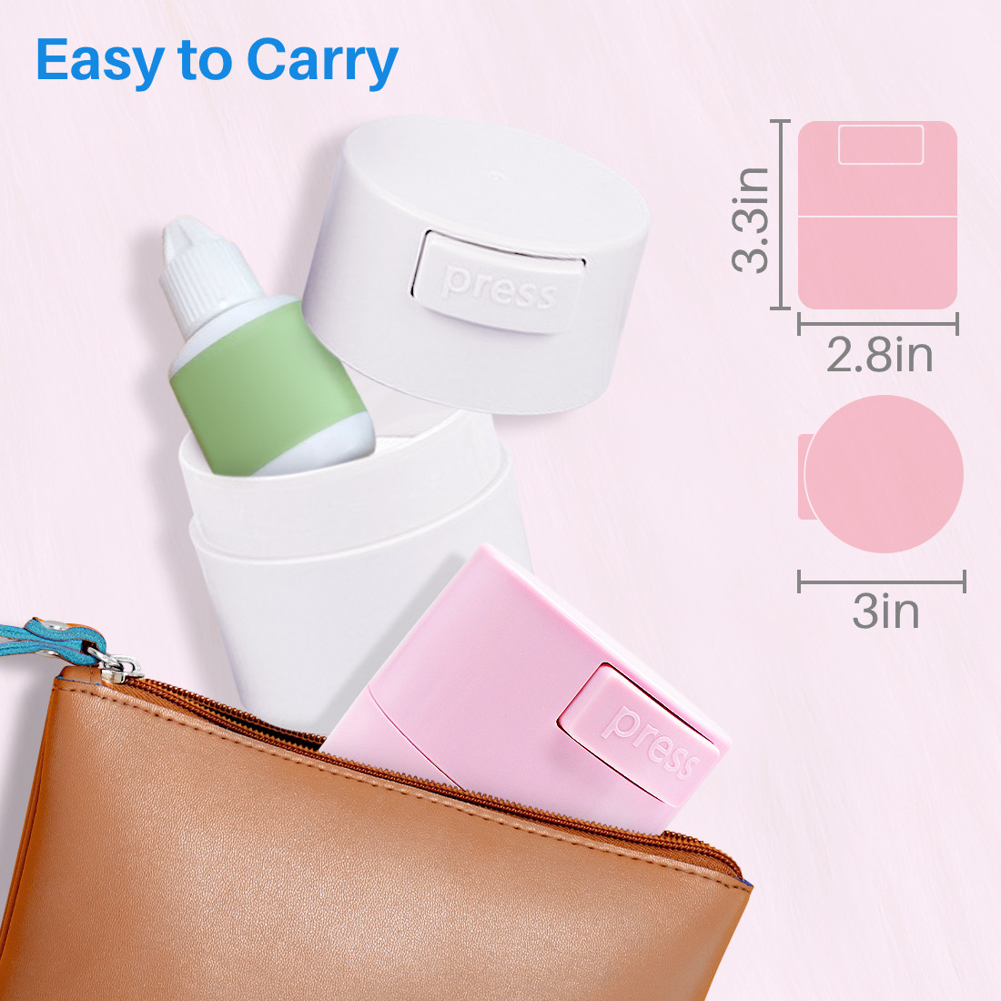 Kalevel Glue Storage Container Eyelash Extensions Glue Storage Tank