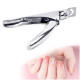 Kalevel Nail Clipper Acrylic Adjustable Nail Tip Clipper Edge Cutter Stainless Steel Manicure Tools No Rust for Adults Nail Salon