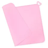 Kalevel Silicone Dog Cat Bowl Mat Waterproof Non Slip Pet Food Tray Placemats with Raised Edges Small Large Medium XL