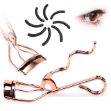Kalevel Eyelash Curler with Replacement Refill Pads Lash Curler for Different Eye Shapes Flexible and Easy to Carry