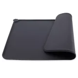 Kalevel Silicone Dog Cat Bowl Mat Waterproof Non Slip Pet Food Tray Placemats with Raised Edges Small Large Medium XL