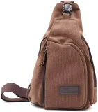 Kalevel Outdoor Travel Crossbody Backpack Casual Shoulder Chest Bag Men Women