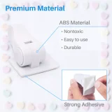 Kalevel Child Proof Door Locks Baby Safety Adhesive Locks for Door Lever Handles No Drill Easy to Install Multi Pack