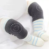 Kalevel Baby Crawling Knee Pads Anti Slip Protectors for Baby Boy Girl (2 Pairs)