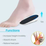 Kalevel Height Increasing Insoles Shoe Heel Lift Cup Inserts Elevator Insoles for Men Women Different Heights