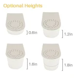 Kalevel Height Increase Insole Heel Inserts Lift Pads Elevator Shoe Insole Taller Shoe Inserts for Height Men Women
