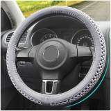 Kalevel Steering Wheel Cover Leather Grip Steering Wheel Cover Cute Car Accessories Protector Odorless Breathable for Pickups Truck