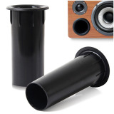 Kalevel Speaker Box Bass Port Tube Subwoofer Box Port Tube Bass Reflex Speaker Parts Replacement Accessories for Speaker Box Car 2 Pcs