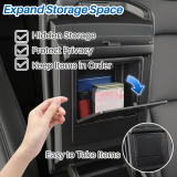 Kalevel Hidden Center Console Organizer Tray Compatible with 2021 2022 Tesla Model 3/Y  Armrest Storage Box Container ABS Interior Accessories